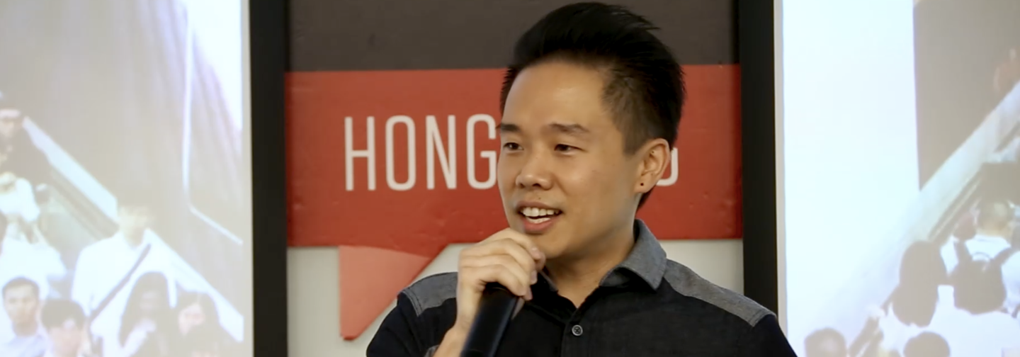 Malcolm Ong Malcolm Ong on Chaos CreativeMornings/HK